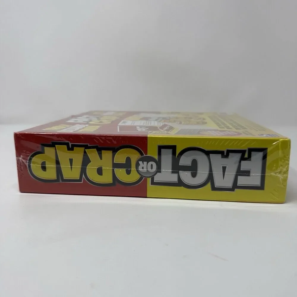 Fact Or Crap Trivia With Attitude Game New Open Box Complete 2011